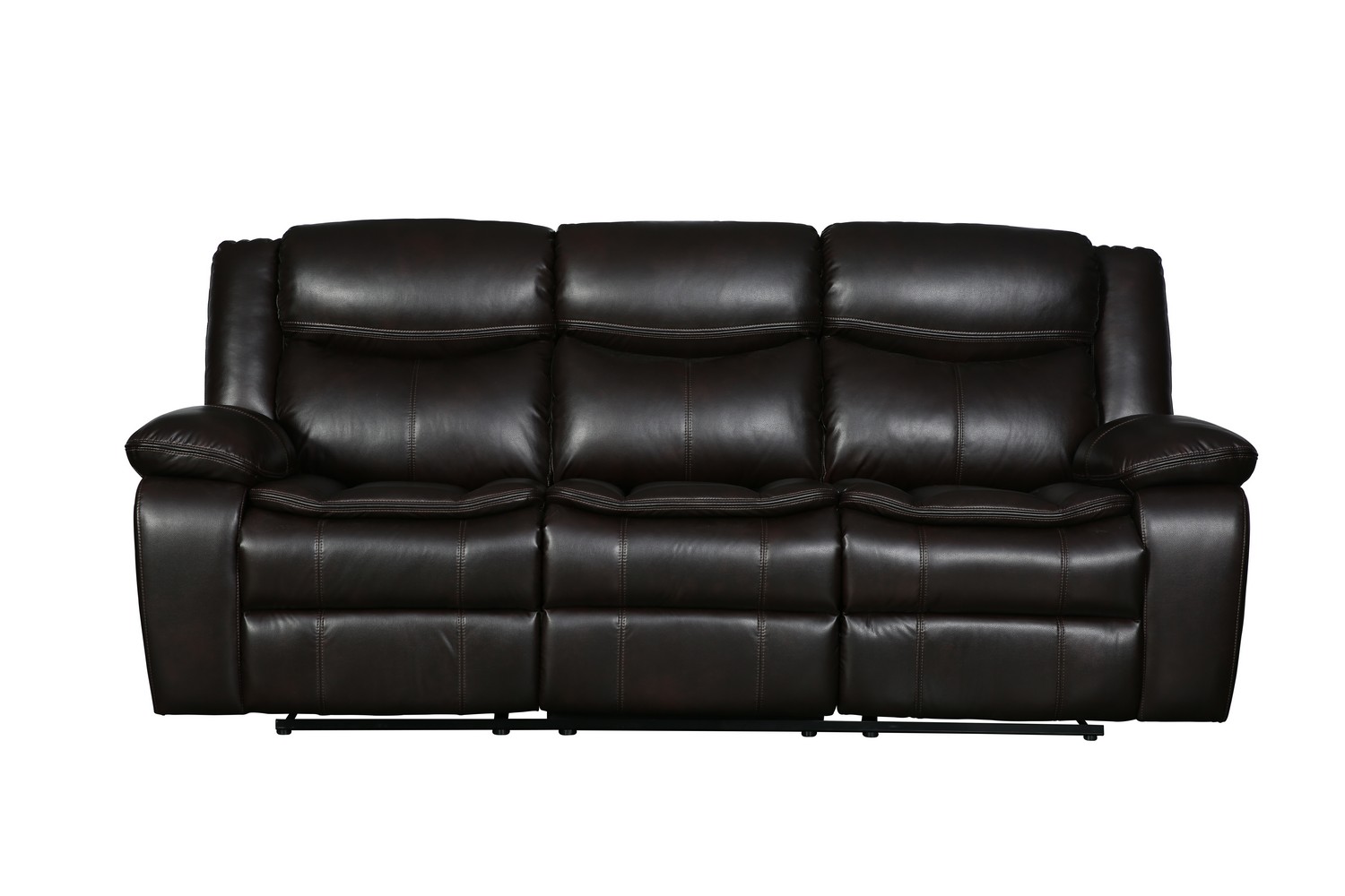 The Zuriel Loveseat (Motion), Red PU available at Furniture Express HI