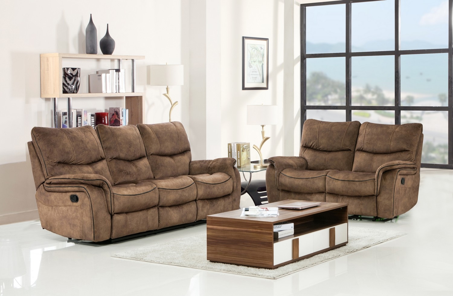 The Ozark Light Brown Sofa Love at Furniture Express Hawaii Hawaii's