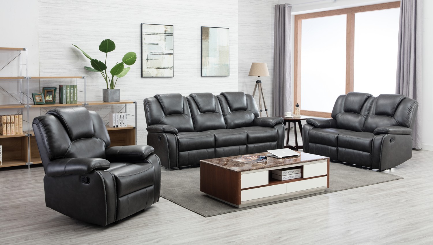 The Flagstaff Gray Sofa Set at Furniture Express Hawaii Hawaii's