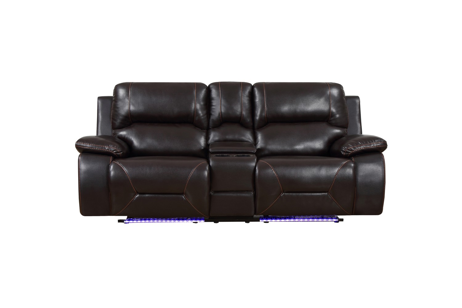The Indo Brown Power Reclining Sofa Set at Furniture Express Hawaii