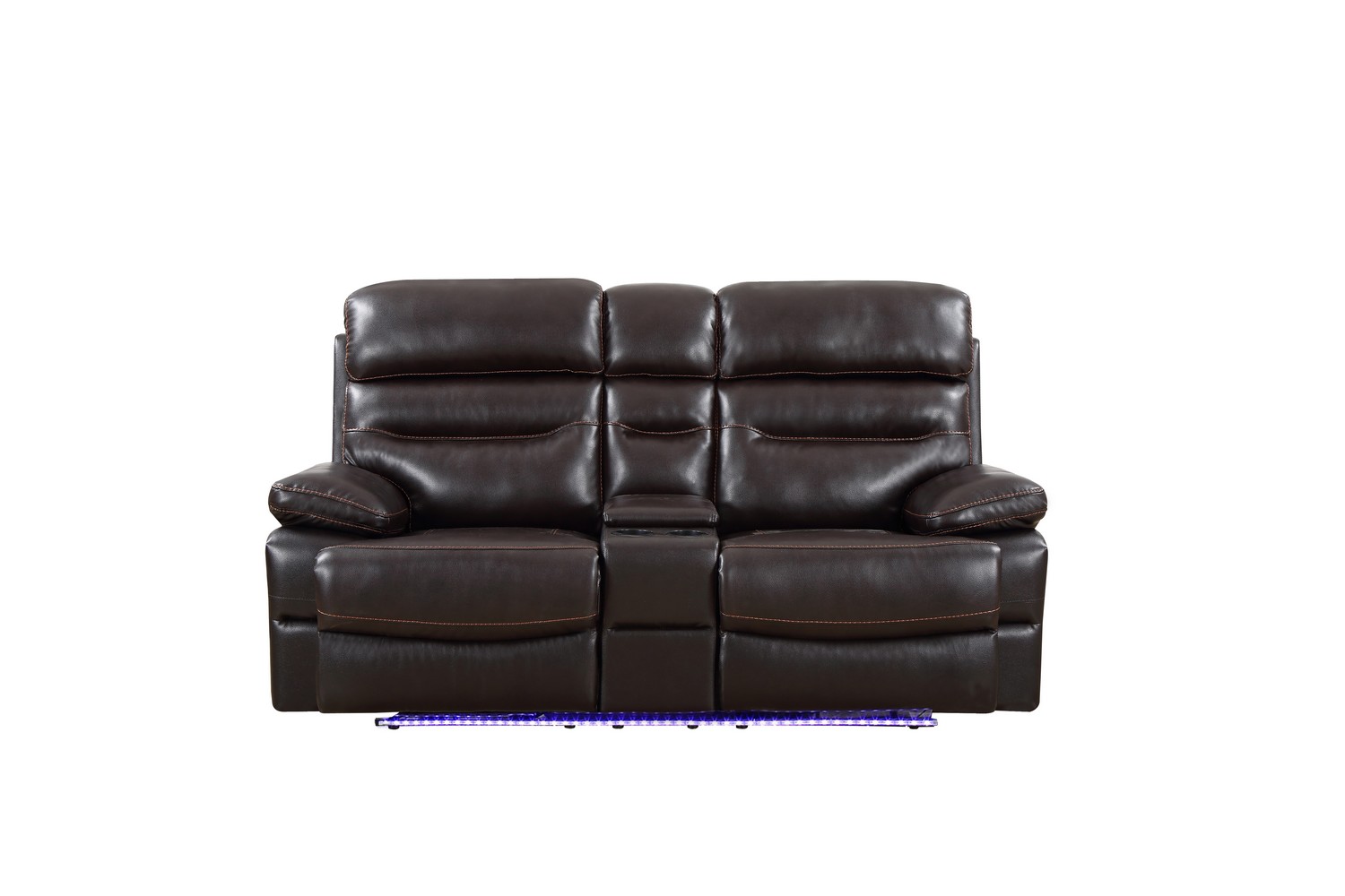 The Pasadena Brown Power Reclining Sofa Set at Furniture Express Hawaii