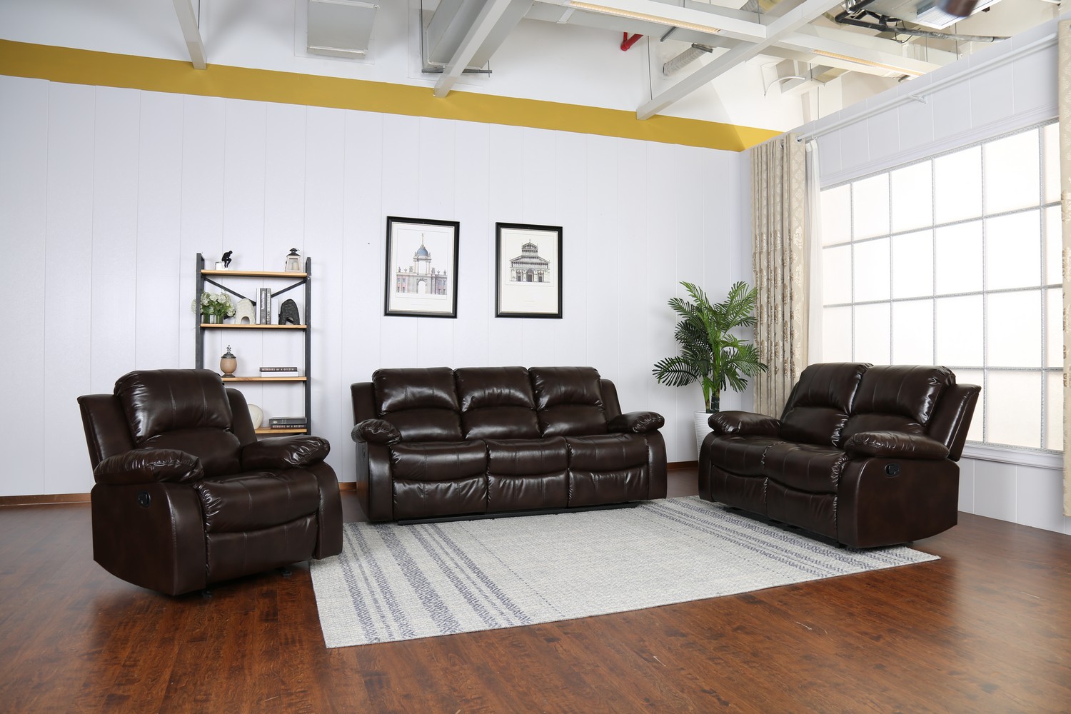 The Anaheim Brown Sofa Set at Furniture Express Hawaii Hawaii's