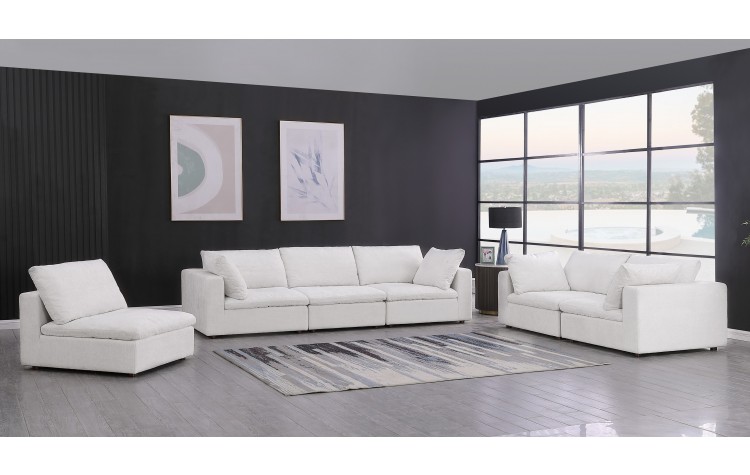 DivanItalia 1100 Light Grey 3-Piece Sofa Set - Upholstered in Genuine Belfast Fabric