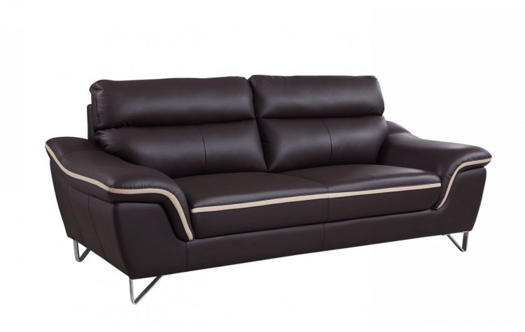 168 - Brown Sofa