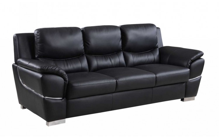 4572 - Black Sofa