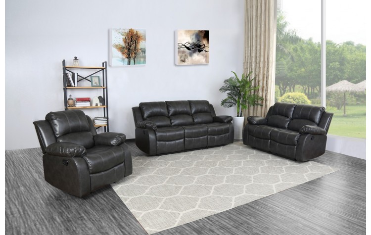 9393 Gray Sofa Set