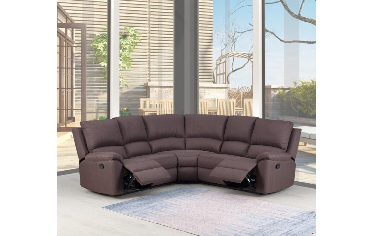 9241 - Brown Sectional