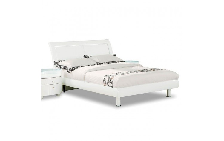 Cosmo - White California King Bed