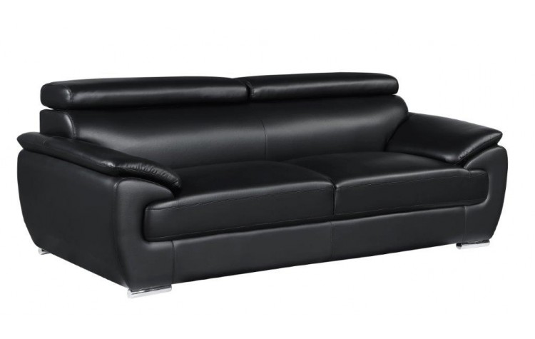 4571 - Black Sofa