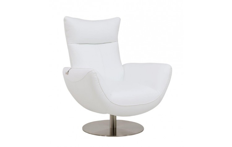 C74 - White Lounge Chair