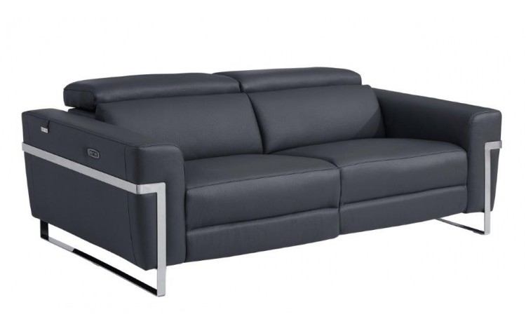 990 - Dark Gray Power Reclining Sofa