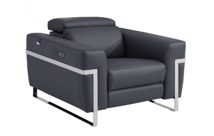 990 - Dark Gray Reclining Chair