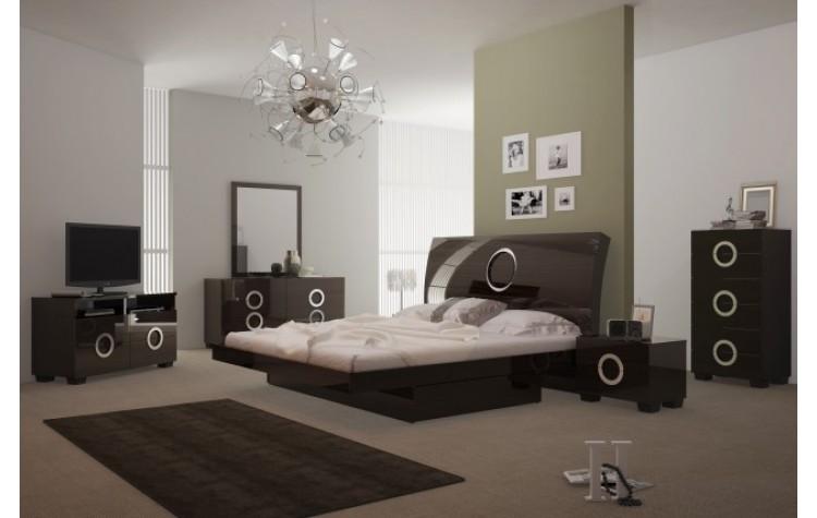 Monte Carlo - Wenge 4PC Bedroom Set