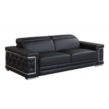 692 - Black Sofa