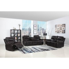 9422 - Brown Sofa Set