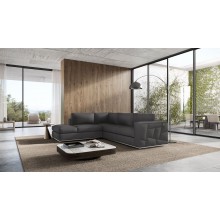 998 - Dark Gray LAF Sectional Sofa