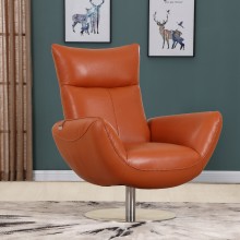C74 - Orange Lounge Chair