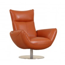 C74 - Orange Lounge Chair