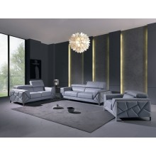 903 - Light Blue Sofa Set