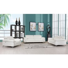 727 - White Sofa Set