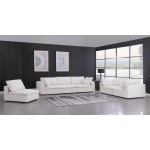 DivanItalia 1100 Light Grey 3-Piece Sofa Set - Upholstered in Genuine Belfast Fabric