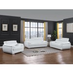 4571 - White Sofa Set