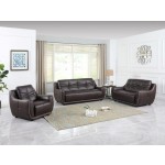 2088 - Brown Sofa Set