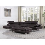 8136 - Brown Sectional LAF