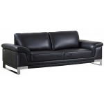 411 - Black Sofa