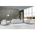 411 - Light Gray Sofa Set