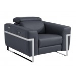 990 - Dark Gray Reclining Chair
