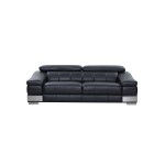 415 - Black Sofa