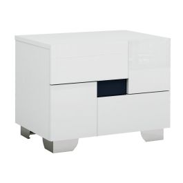 Aria - White Nightstand
