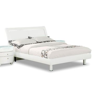 Cosmo - White California King Bed